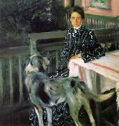 Portrait of Julia Kustodieva Boris Kustodiev